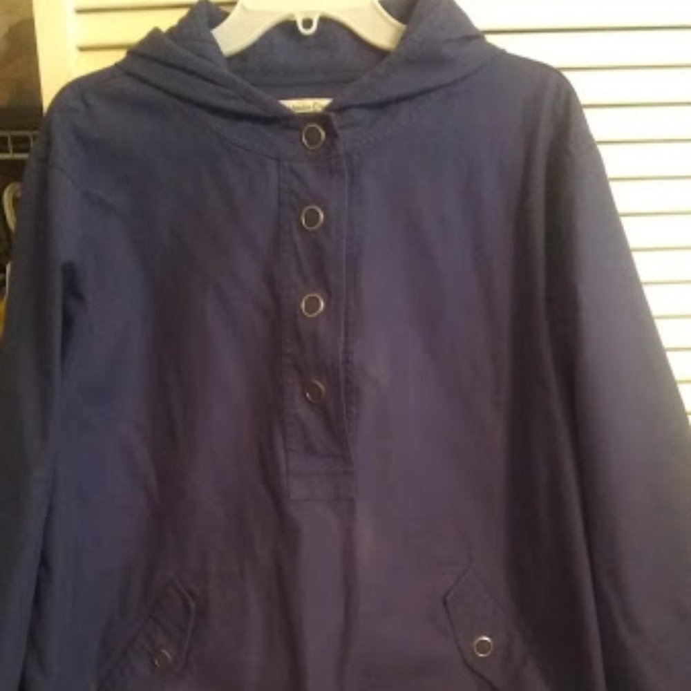 Cotton Pullover Windbreaker